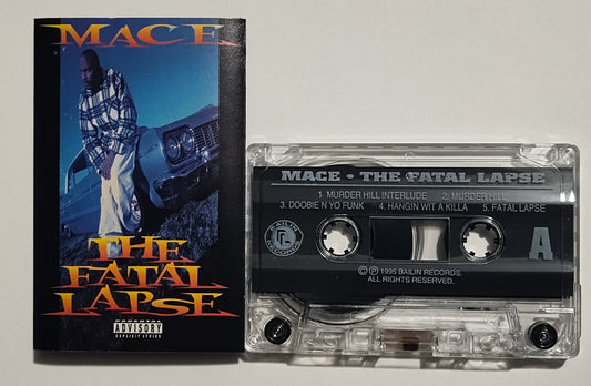 Mase - "The Fatal Lapse" - CASSETTE TAPE VG+/VG+ (Hole punch bar code)