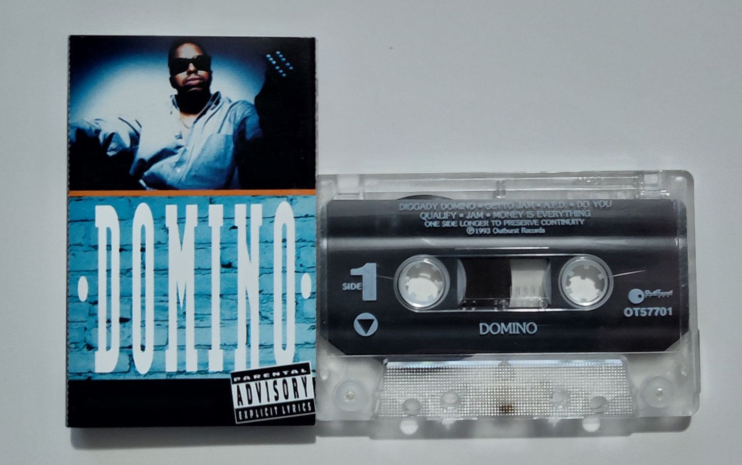 Domino - "Domino" - CASSETTE TAPE VG/VG+