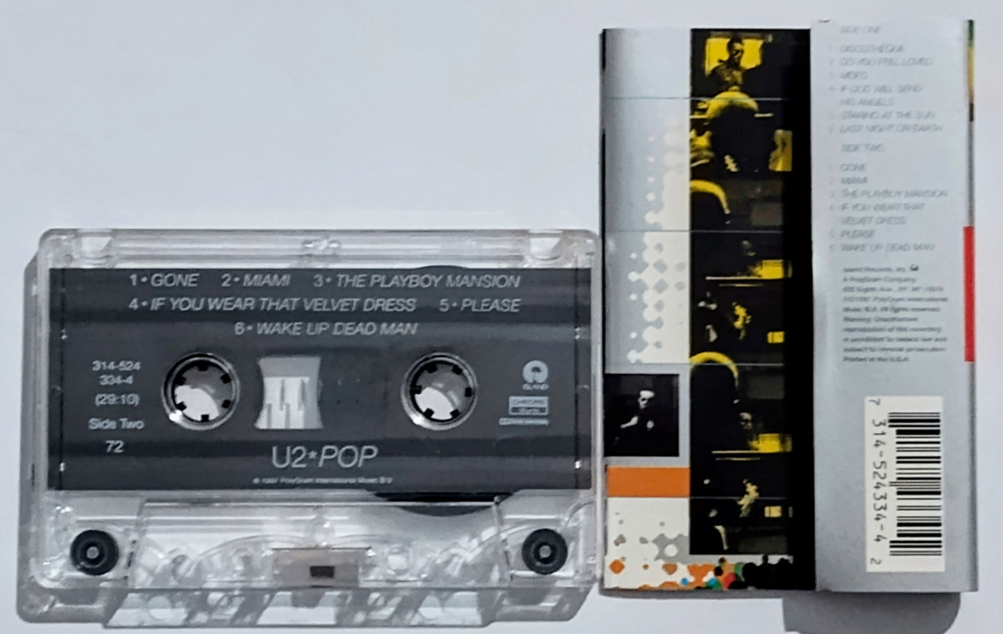 U2 - “Pop” - CASSETTE TAPE VG+/VG+ *🚨*