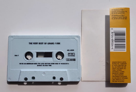 Bachman-Turner Overdrive/Grand Funk - "2 On 1: The Best Of" - CASSETTE TAPE VG+/VG+