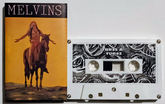 Melvins - "Lysol (Repress version without title)" - CASSETTE TAPE VG+/VG+