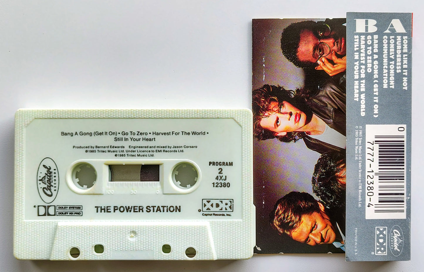 Power Station, The - “The Power Station” - CASSETTE TAPE VG/VG+