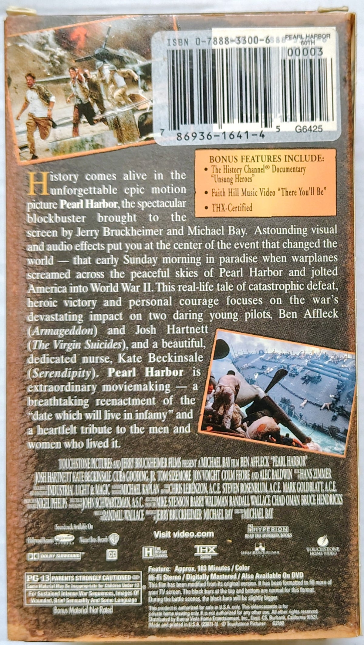 Pearl Harbor - VHS (2x) (*Not Graded; see notes/photos)