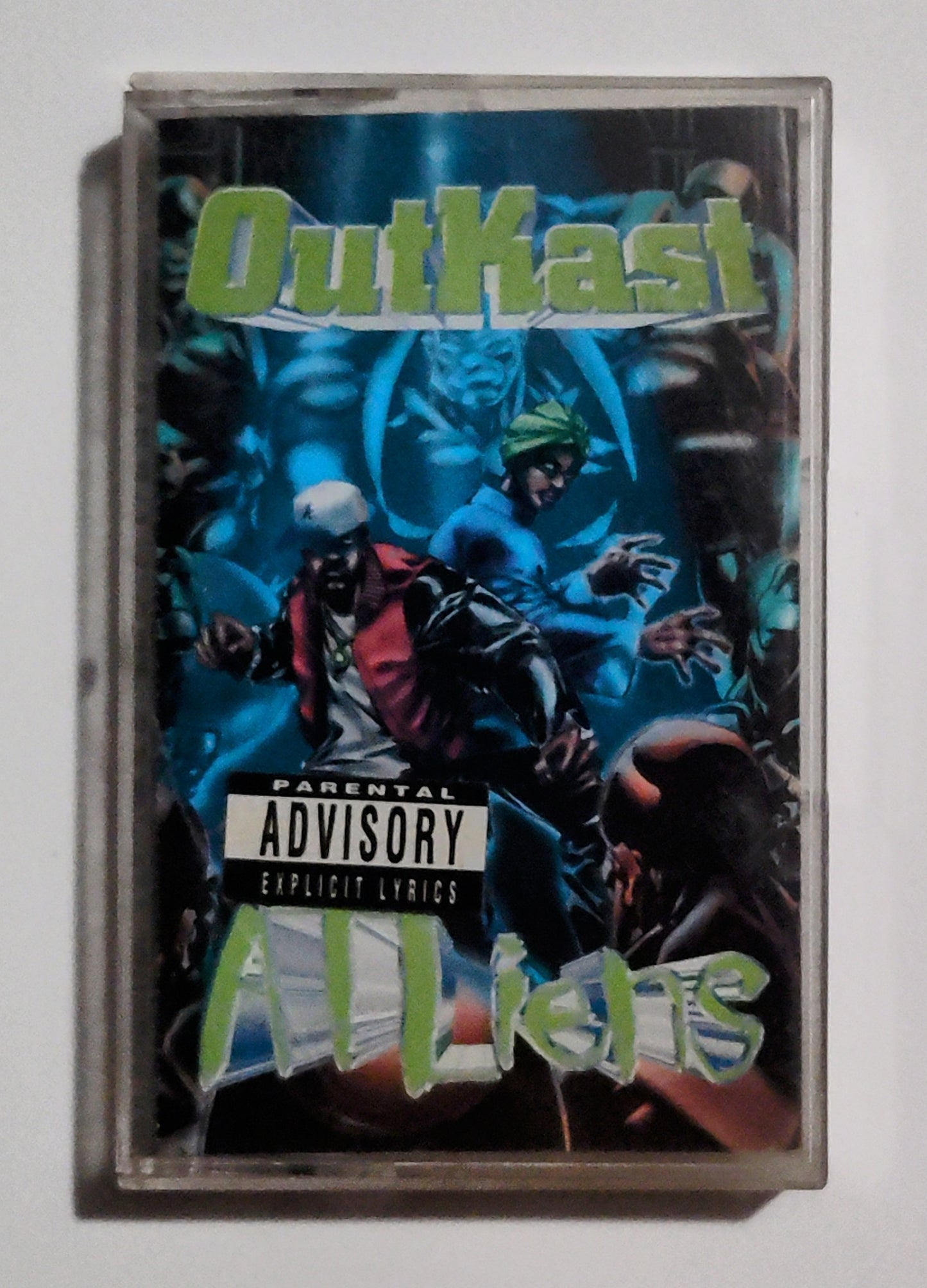 Outkast - "ATLiens" - CASSETTE TAPE (DOLBY HX PRO B NR) VG+/VG+