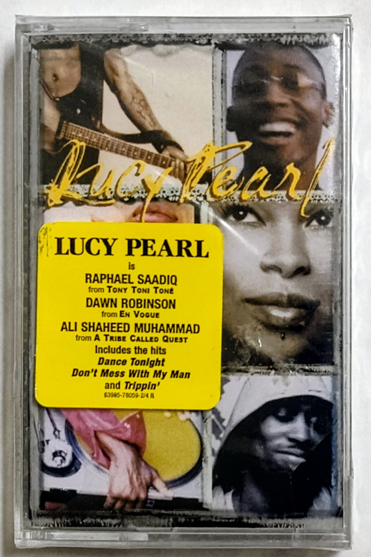 Lucy Pearl - “Lucy Pearl” - CASSETTE TAPE NM/M (Sealed with hype sticker; 2 holes in cellophane)