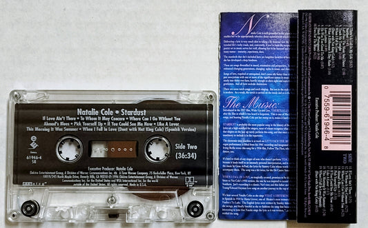 Natalie Cole - “Stardust” - CASSETTE TAPE VG+/VG+