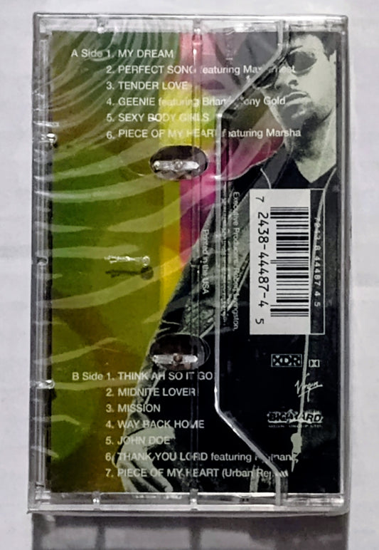 Shaggy - “Midnite Lover” - CASSETTE TAPE NM/M (Sealed; crack in cover; loose seal)