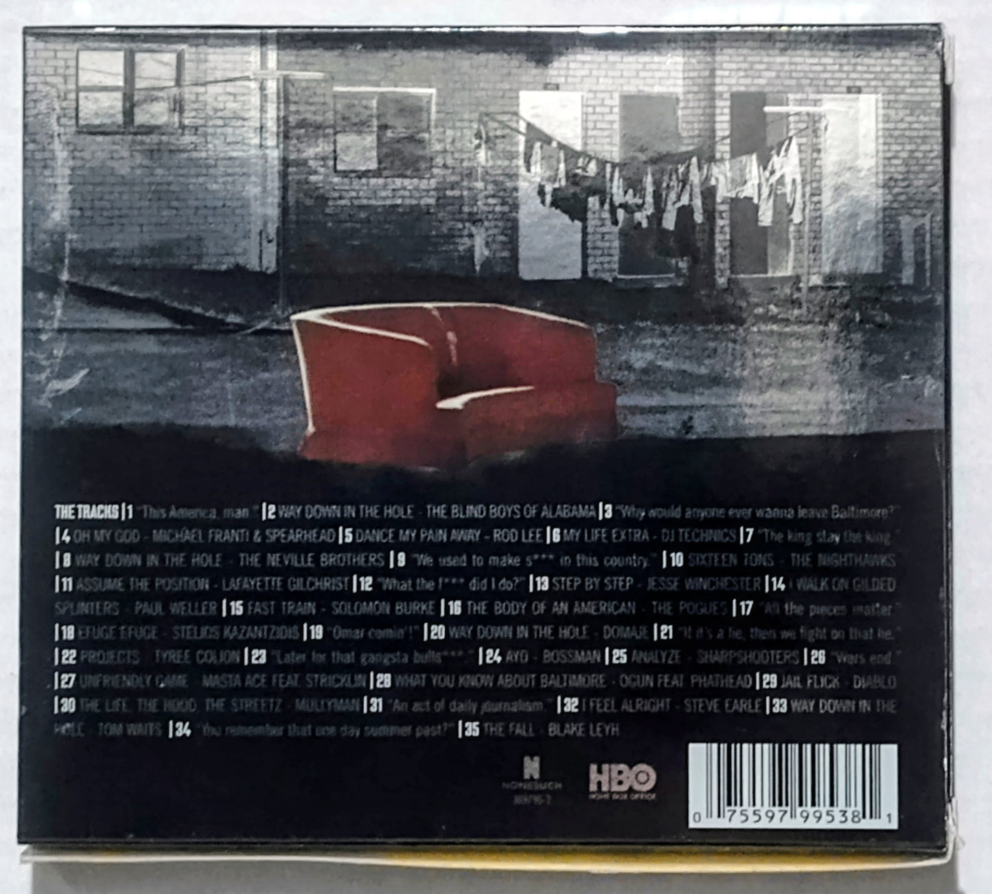 Various Artists - “The Wire ‘...And All The Pieces Matter.’ Five Years Of Music From The Wire” - COMPACT DISC VG/VG+