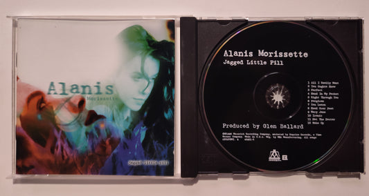 Alanis Morrisette - "Jagged Little Pill" - COMPACT DISC VG+/VG+