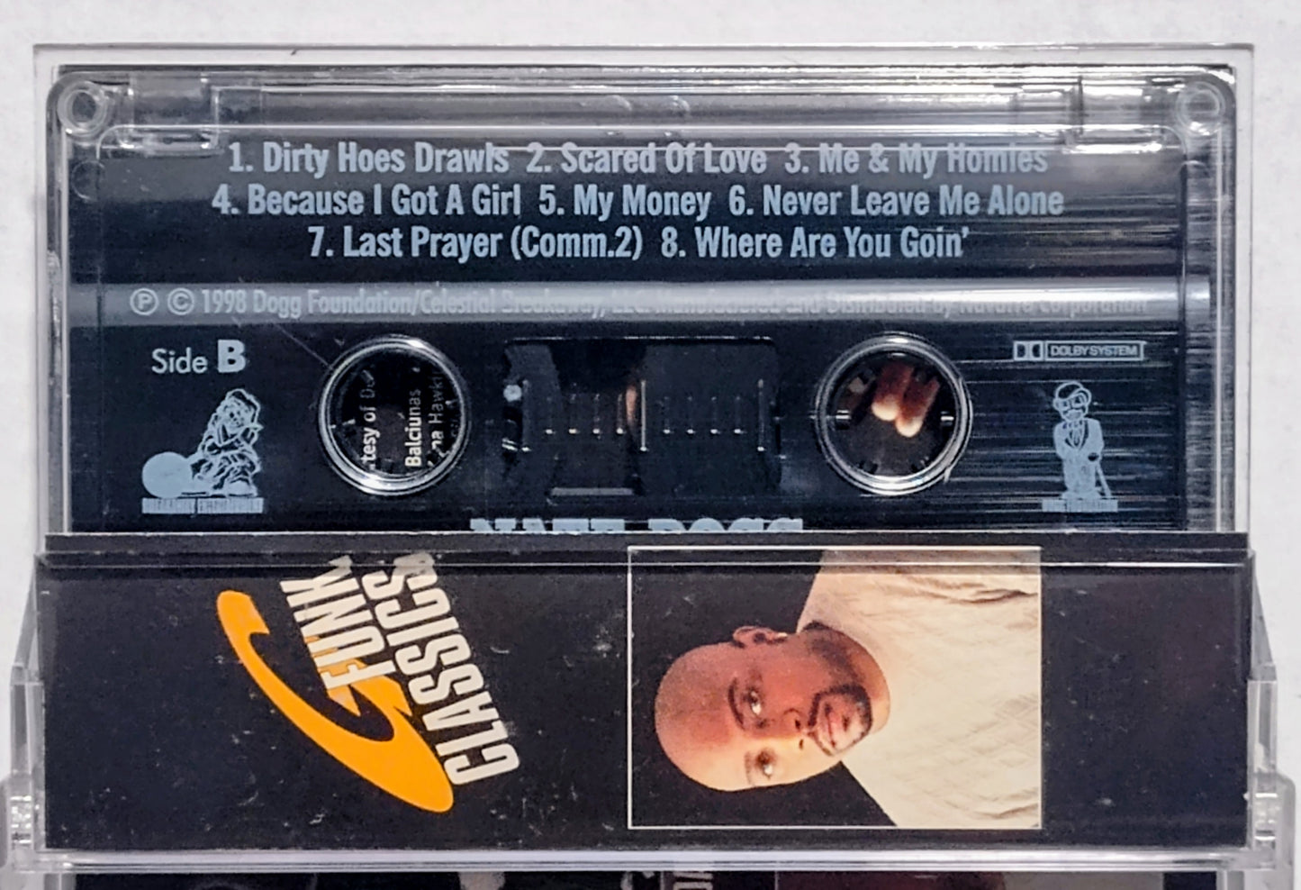 Nate Dogg - “G Funk Classics Vol. 1 & 2” - CASSETTE TAPE (2x) NM/NM