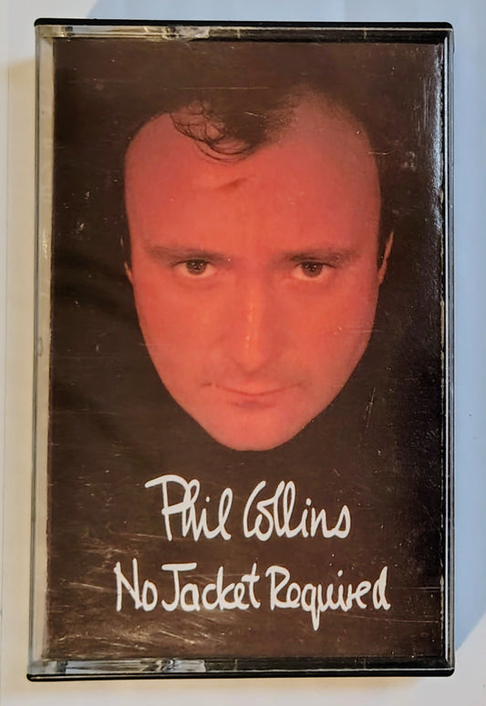 Phil Collins - "No Jacket Required" - CASSETTE TAPE VG/VG+