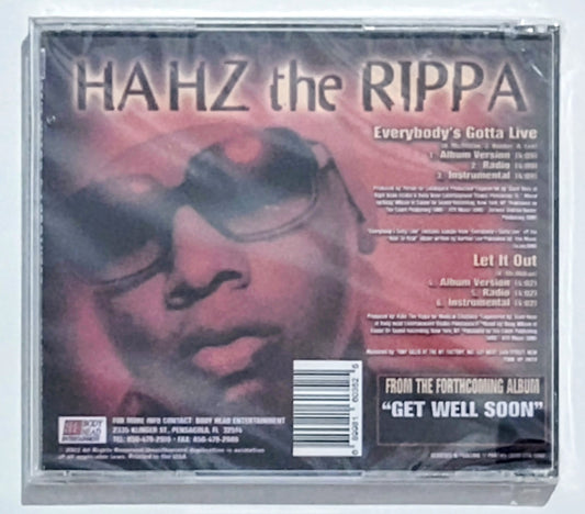 Hahz The Rippa - “Everybody’s Gotta Live” - COMPACT DISC (Single) M/M (Sealed)