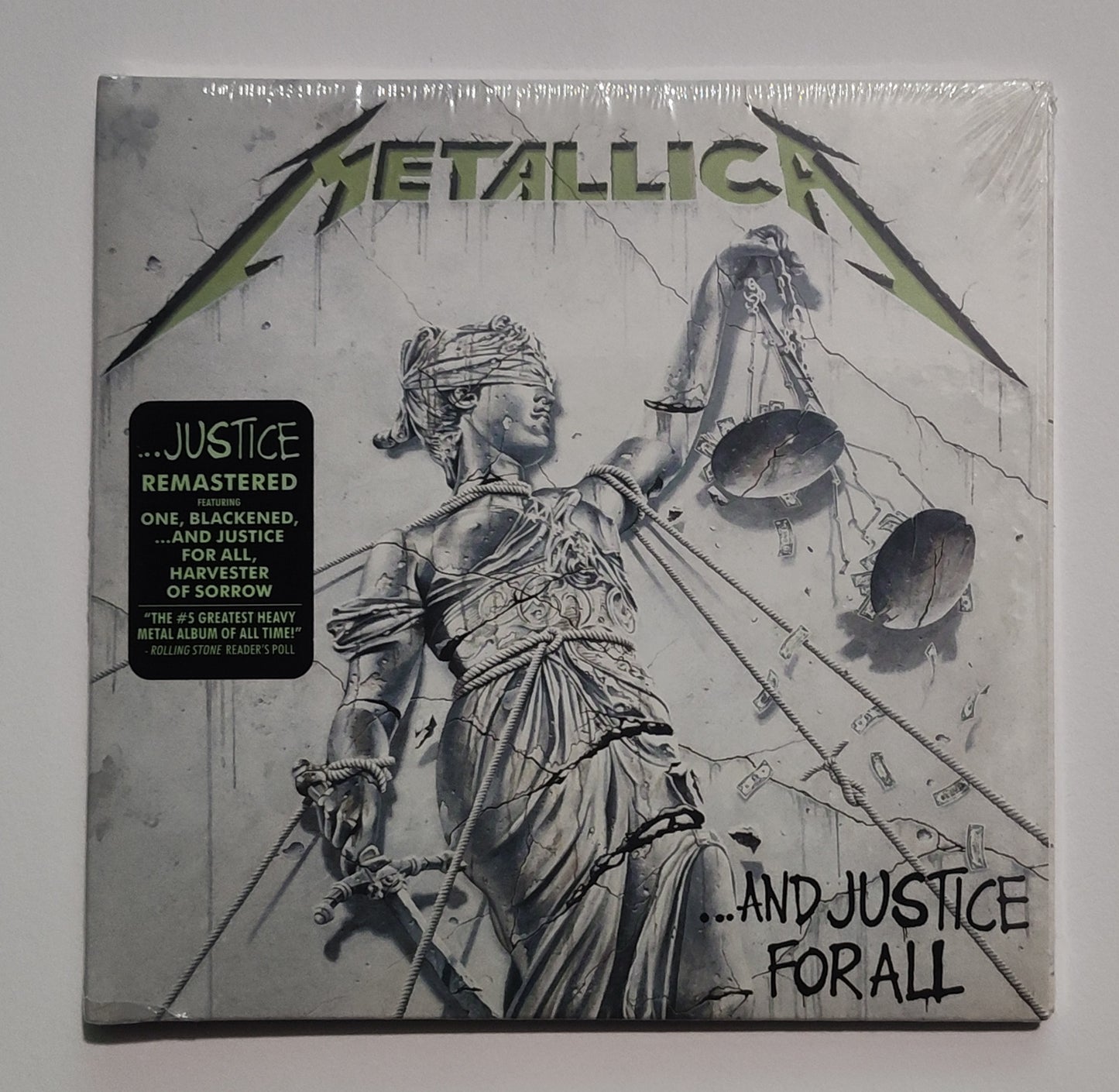 Metallica - "...And Justice For All (Remastered)" - COMPACT DISC M/M (Sealed)