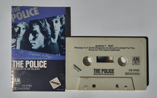 Police, The - "Regatta De Blanc (CHROME)" - CASSETTE TAPE G+/G+ (Plays perfect!)