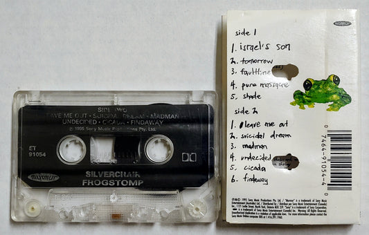Silverchair - “Frogstomp” - CASSETTE TAPE (Canada; clear shell) VG/VG