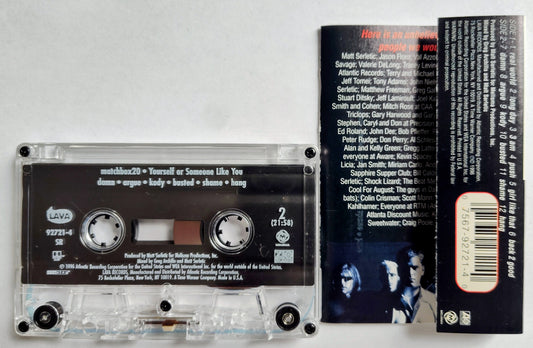 Matchbox 20 Featuring Rob Thomas From Matchbox 20 - “Yourself Or Someone Like You” - CASSETTE TAPE VG+/VG+ *🚨*