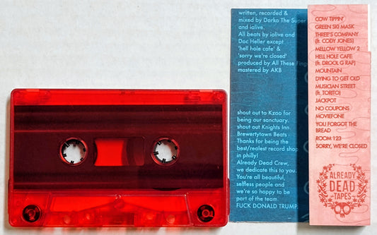 Hell Hole Store (Darko The Super + iAlive) - "Return To The Hell Hole Store” - INDIE CASSETTE TAPE M/M [Already Dead Tapes]