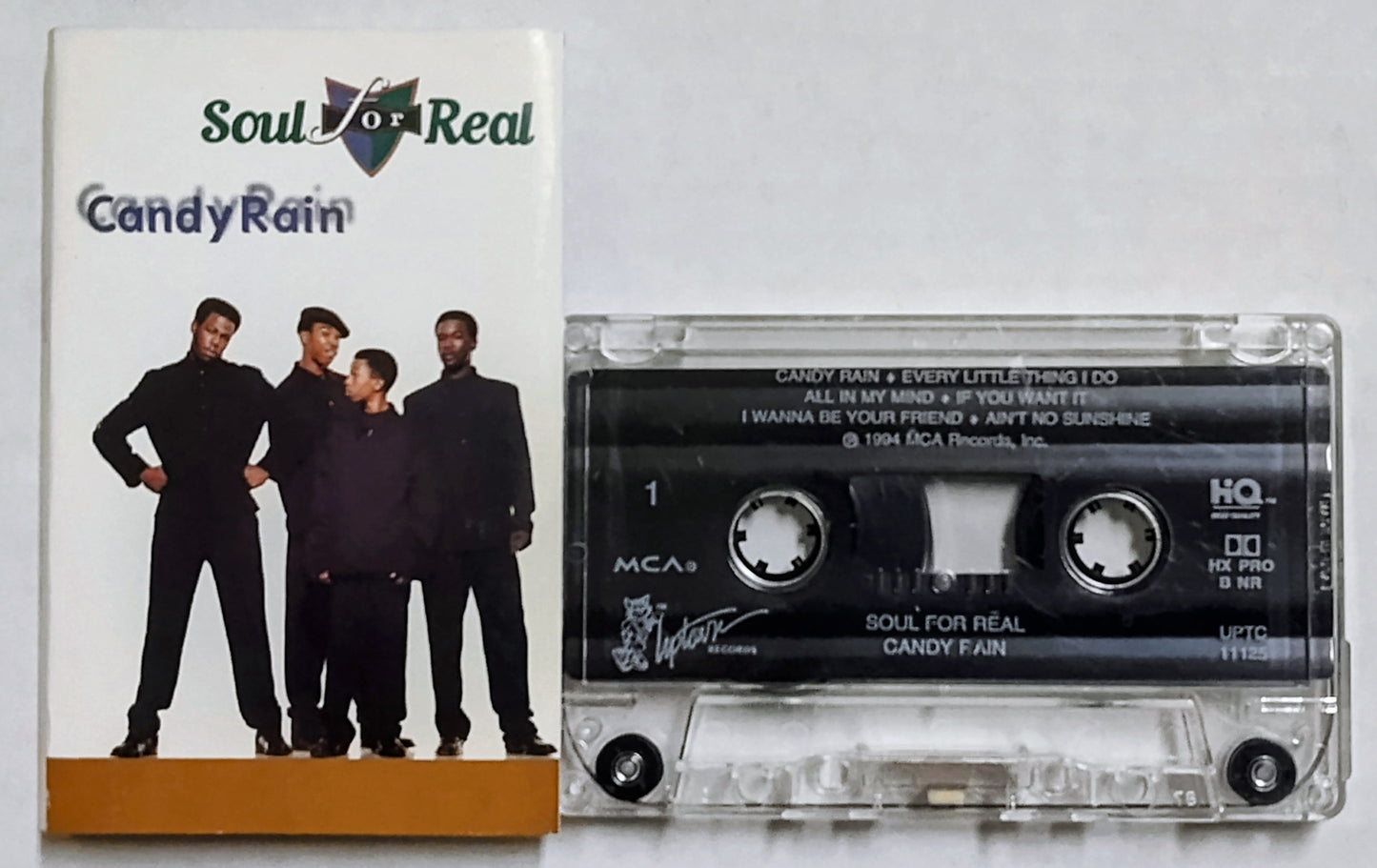 Soul For Real - “Candy Rain” - CASSETTE TAPE VG+/VG