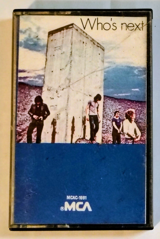 Who, The - “Who’s Next” - CASSETTE TAPE VG/G+
