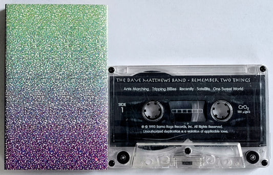 Dave Matthews Band - “Remember Two Things” - CASSETTE TAPE VG/VG *🚨*