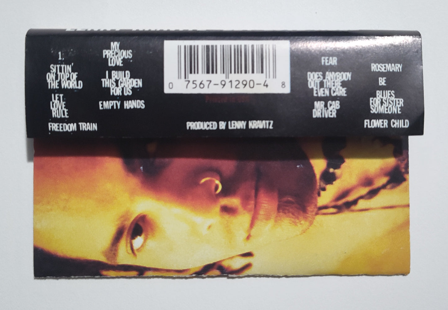 Lenny Kravitz - "Let Love Rule" - CASSETTE TAPE VG/VG+