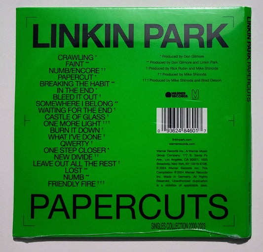 Linkin Park - "Papercuts" - COMPACT DISC M/M (Sealed)