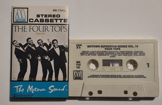 Four Tops - "Motown Superstar Series Vol. 14" - CASSETTE TAPE VG+/VG+