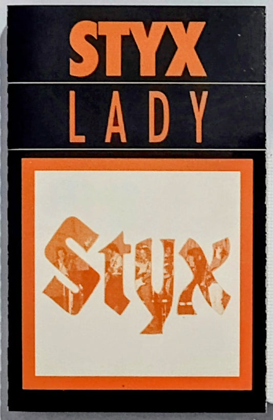 Styx - “Lady” - CASSETTE TAPE VG+/VG+