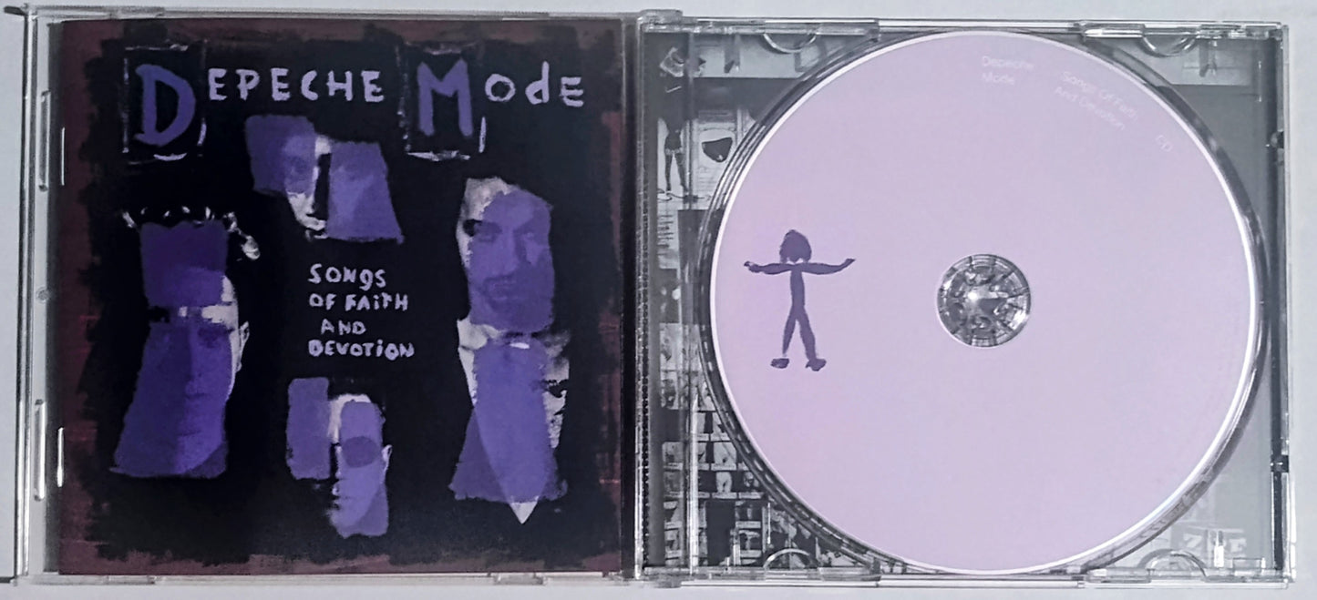 Depeche Mode - "Songs Of Faith And Devotion" - COMPACT DISC VG+/NM