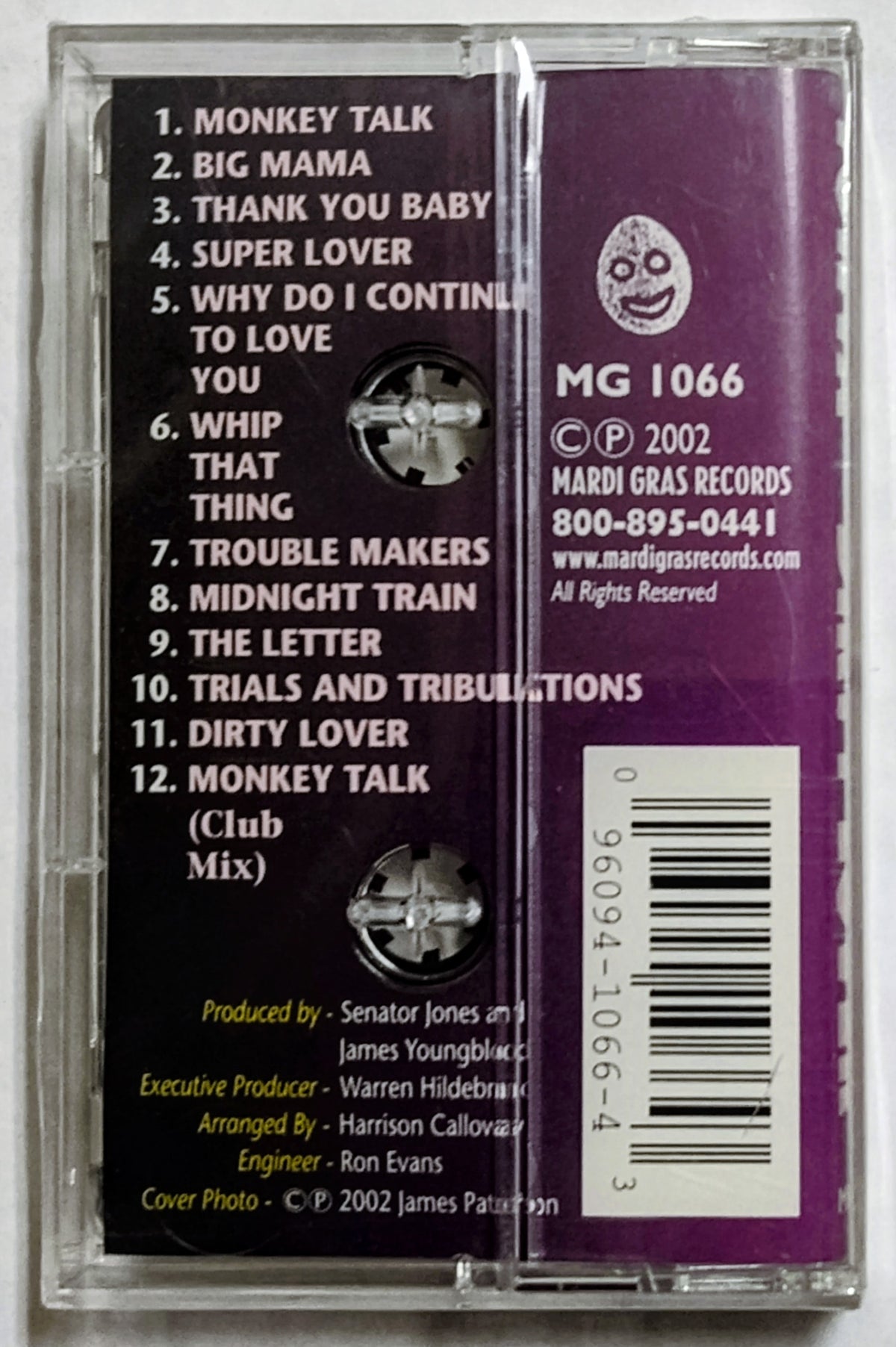 Tonya - “Dirty Lover” - CASSETTE TAPE NM/M (Sealed; tiny crack on back of case)