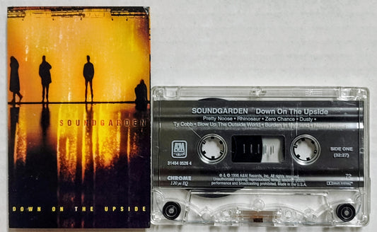Soundgarden - "Down On The Upside" - CASSETTE TAPE VG+/VG
