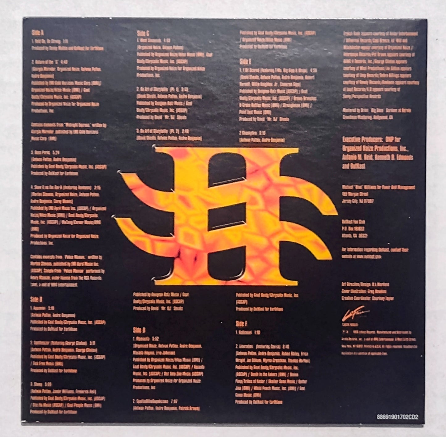 Outkast - “Album 3-Pack: ATLiens; Aquemini; Stankonia” - COMPACT DISC (3x; Vinyl-type sleeve replicas) VG+/NM