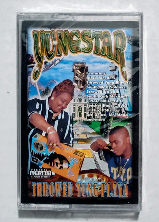 Yungstar - “Throwed Yung Playa” - CASSETTE TAPE M/M (Sealed)