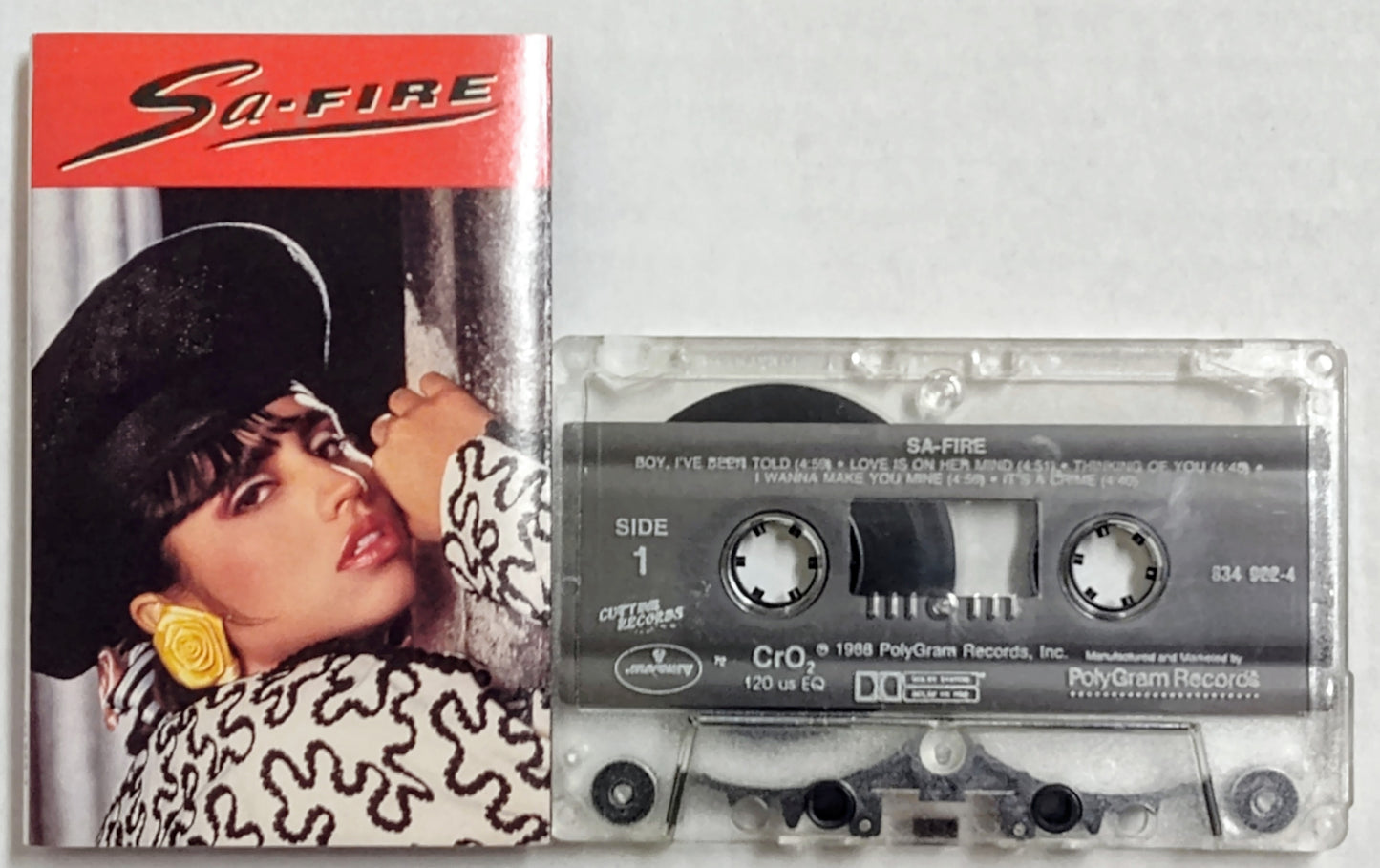 Sa-Fire - "Sa-Fire" - CASSETTE TAPE VG+/VG+