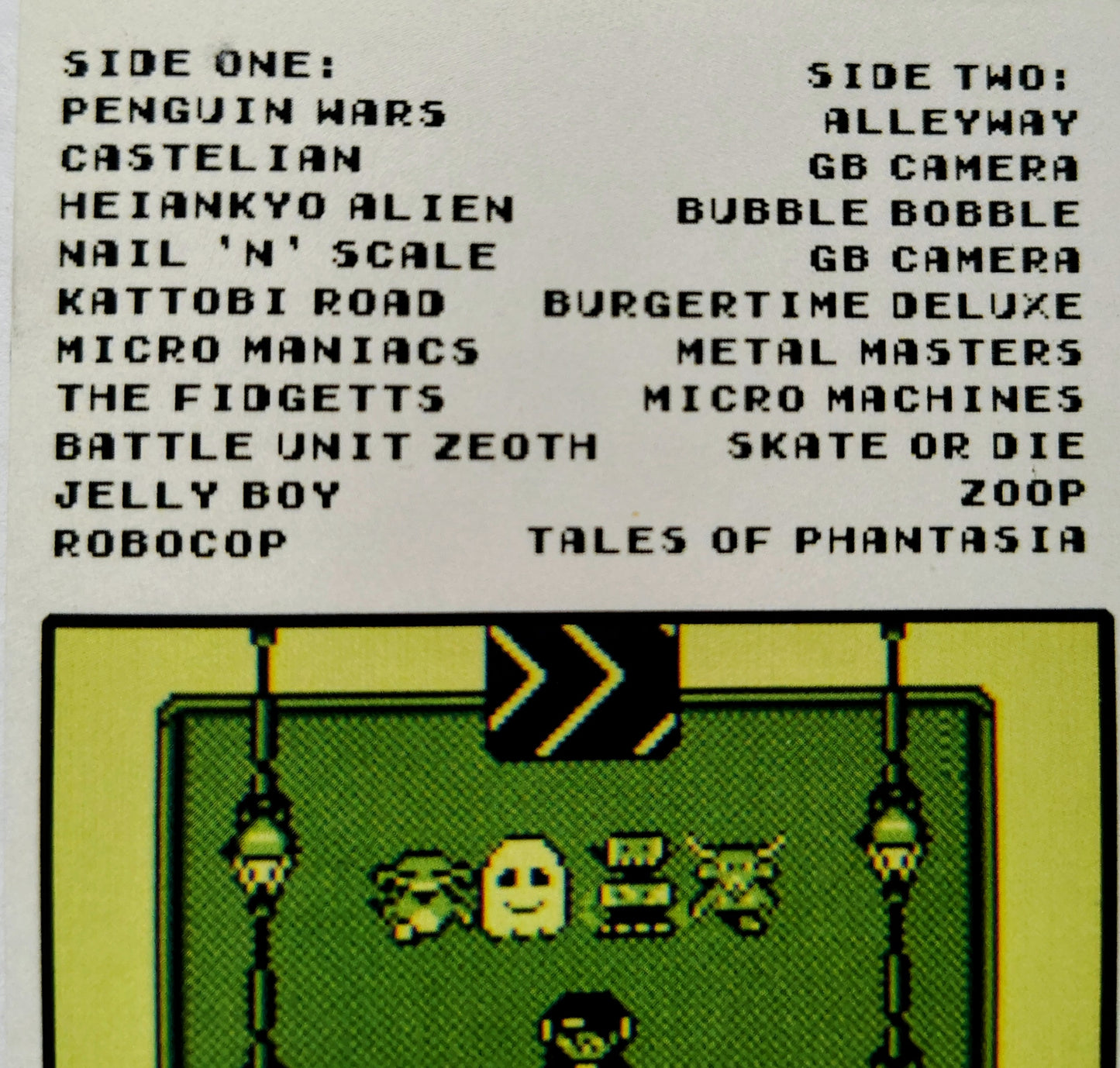 Gamechanger Mods - "Game Boy Mixtape" - INDIE CASSETTE TAPE NM/NM