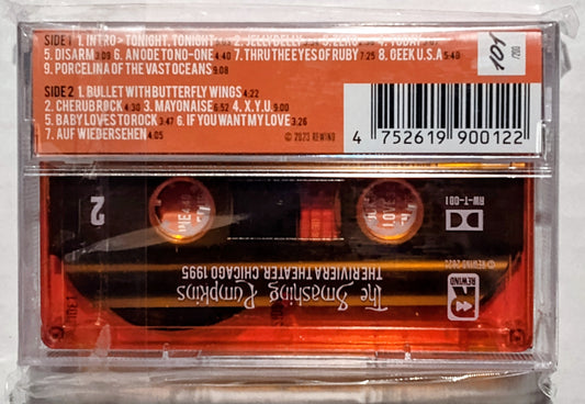 Smashing Pumpkins (Cameo by Cheap Trick) - “Live Riviera Theater, Chicago 1995” - CASSETTE TAPE NM/NM (Personal Collection)