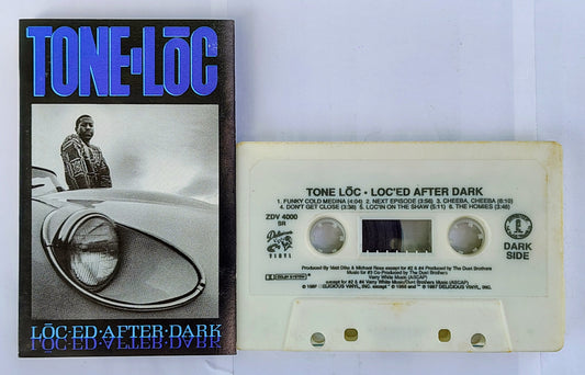 Tone Lōc - "Lōc-ed After Dark" - CASSETTE TAPE VG+/VG