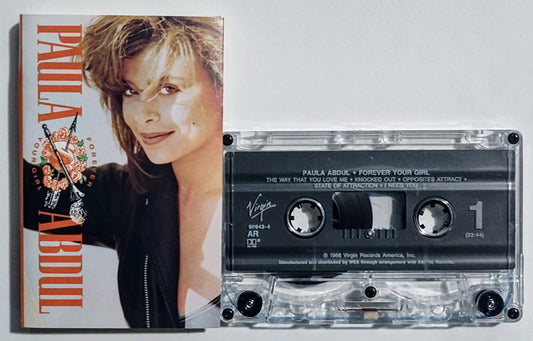 Paula Abdul - "Forever Your Girl" - CASSETTE TAPE VG+/VG+