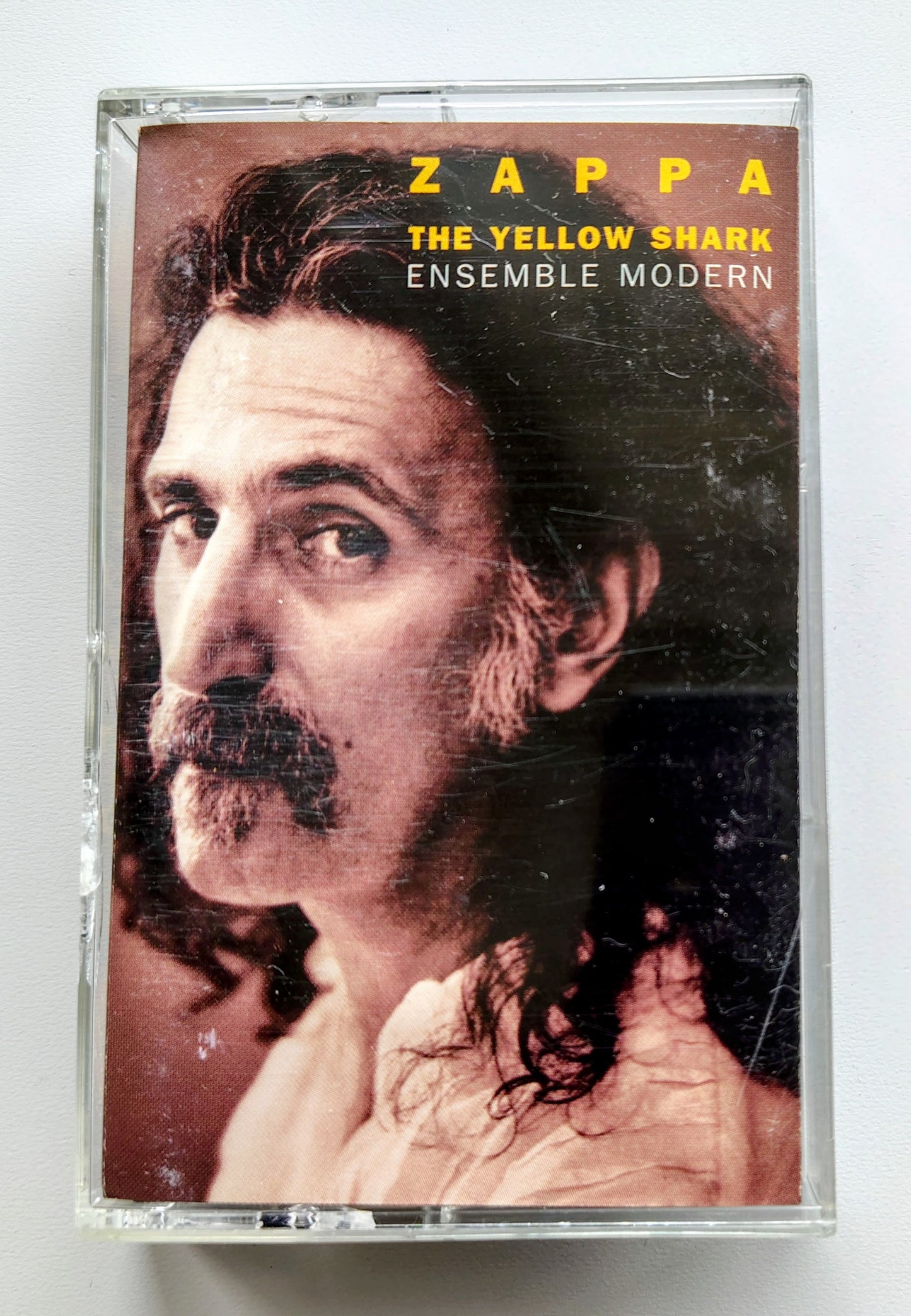 Frank Zappa Ensemble Modern "The Yellow Shark" - CASSETTE TAPE VG+/VG+. *🔥*