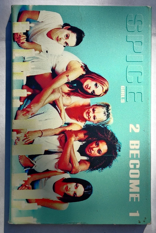 Spice Girls - "2 Become 1" CASSETTE TAPE (Single) VG/G+ (Light wear to sleeve)