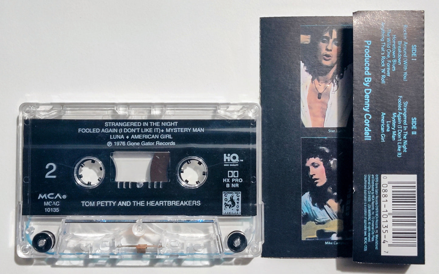 Tom Petty And The Heartbreakers - "Tom Petty And The Heartbreakers" - CASSETTE TAPE VG+/VG+