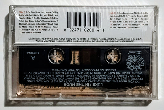 Luke - "In The Nude" - CASSETTE TAPE NM/M (Sealed; price written on cover with marker; can be removed with alcohol; crack on back of case)