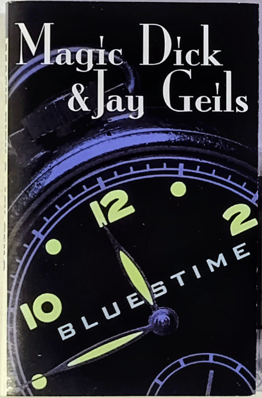 Magic Dick & Jay Geils - “Bluestime” - CASSETTE TAPE VG+/VG+