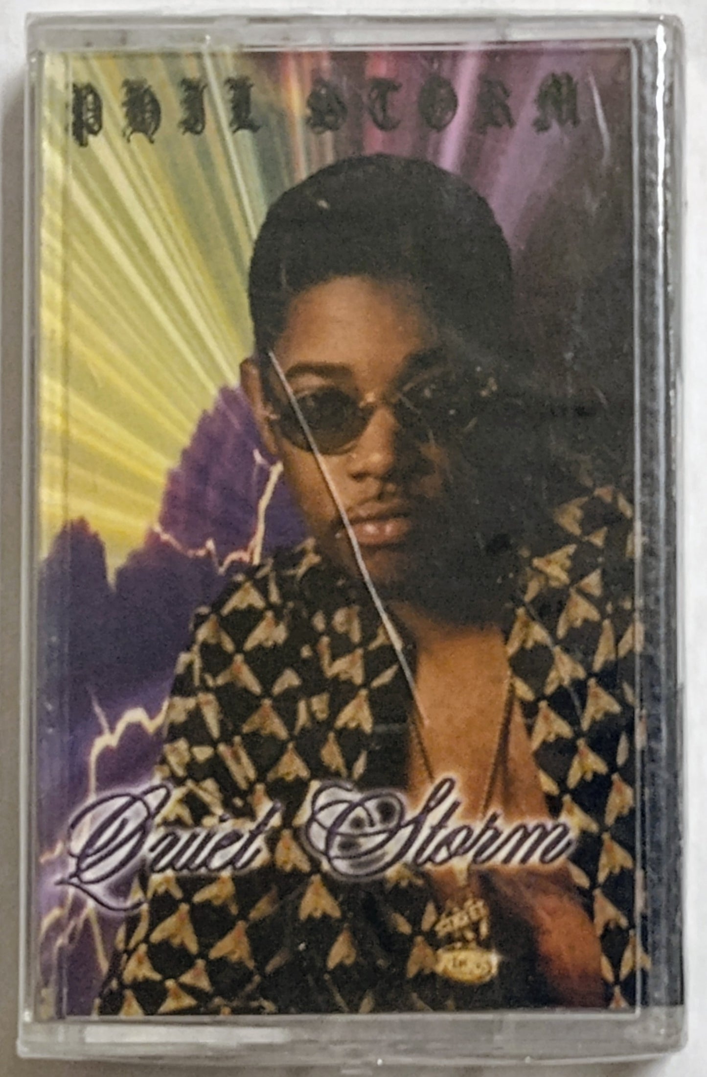 Phil Storm - “Quiet Storm” - CASSETTE TAPE NM/M (Sealed; cracked cover)