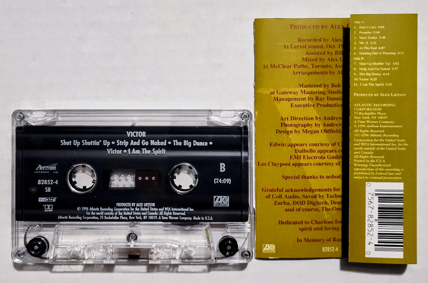 Victor - “Victor” - CASSETTE TAPE NM/VG+