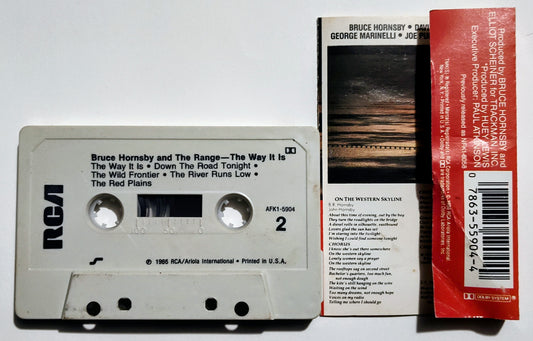 Bruce Hornsby And The Range - "The Way It Is" - CASSETTE TAPE G+/VG