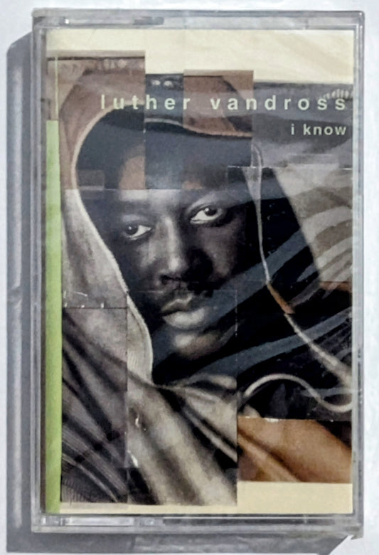 Luther Vandross - “I Know” - CASSETTE TAPE M/M (Sealed)