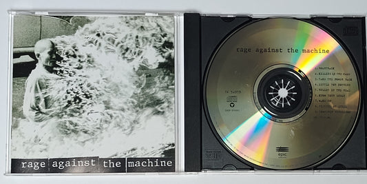 Rage Against The Machine - "Rage Against The Machine" - COMPACT DISC (with Hype Sticker) VG+/VG+