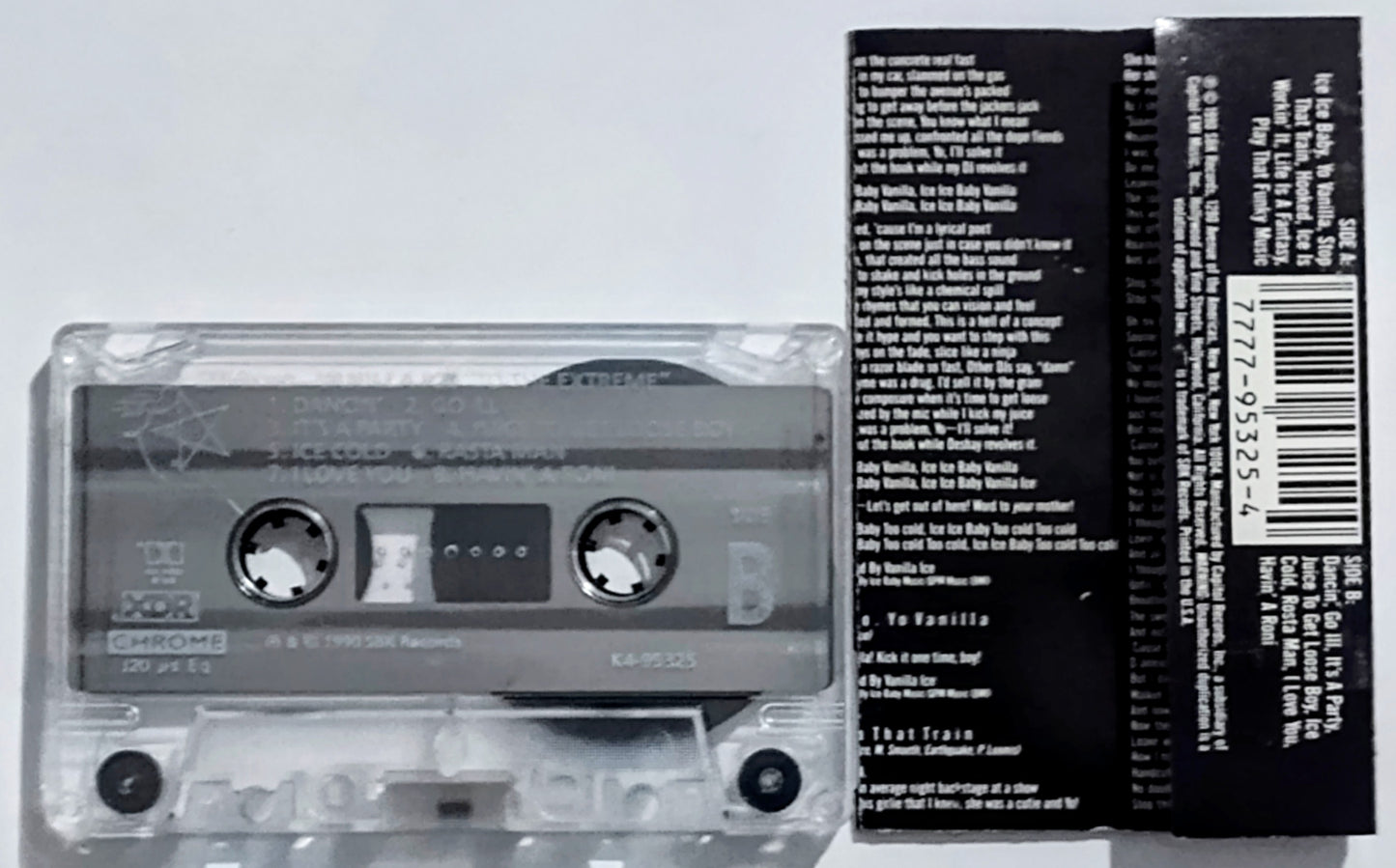Vanilla Ice - “To The Extreme” - CASSETTE TAPE VG/VG