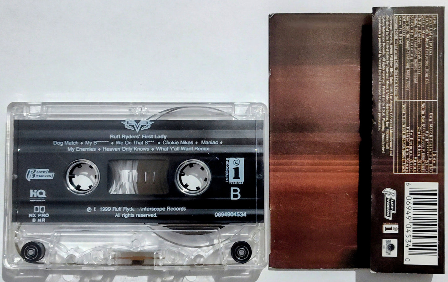 Eve - “Ruff Ryders’ First Lady” - CASSETTE TAPE VG/VG+